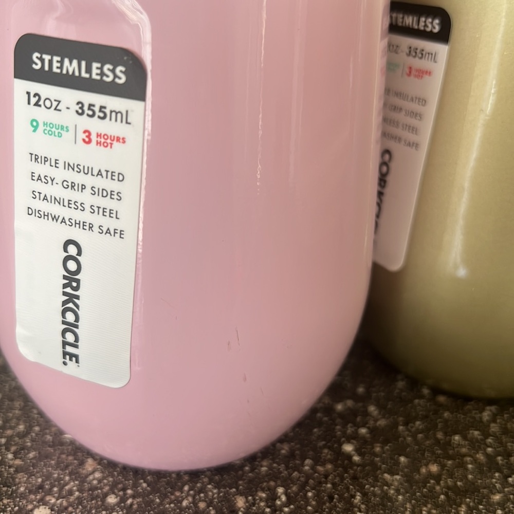Corkcicle stemless cups - Picture 8 of 9